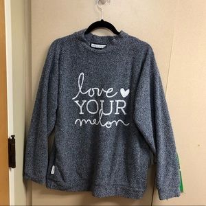 Love Your Melon Woolly Thread Pullover